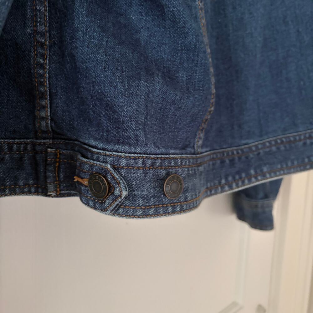 Talbots Classic Denim Jean Jacket Size XL - Picture 8 of 10